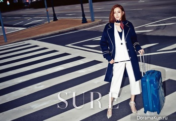 Lee Da Hee для SURE December 2015