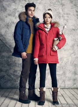 Lee Dong Wook, Go Ara для AIGLE F/W 2014 CF