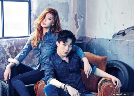 Lee Ho Jung, Jang Ki Yong для Jambangee S/S 2015