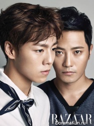 Kim Moo Yul, Jin Goo, Lee Hyun Woo для Harper’s Bazaar June 2015