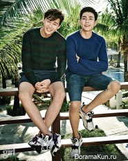Park Seo Joon, Lee Hyun Woo для Vogue Girl January 2015