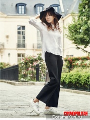 Lee Ji Ah для Cosmopolitan July 2015 Extra
