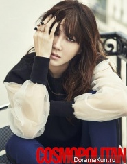 Lee Ji Ah для Cosmopolitan Korea July 2015
