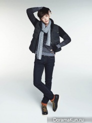 Lee Jong Suk, Kang Min Kyung (Davichi) для Guess F/W 2014 Extra
