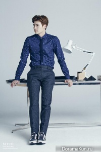 Lee Jong Suk для MVIO F/W 2015 Ads