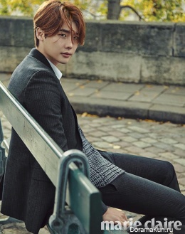 Lee Jong Suk для Marie Claire December 2015