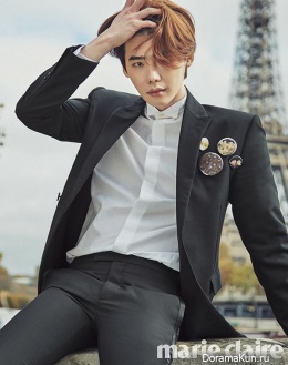 Lee Jong Suk для Marie Claire December 2015