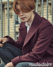 Lee Jong Suk для Marie Claire December 2015