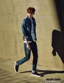 Lee Jong Suk для Marie Claire March 2015