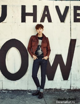 Lee Jong Suk для Marie Claire March 2015