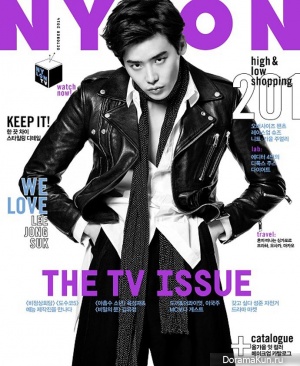 Lee Jong Suk для NYLON October 2014