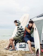Lee Ki Woo, Kim San Ho для SURE October 2014