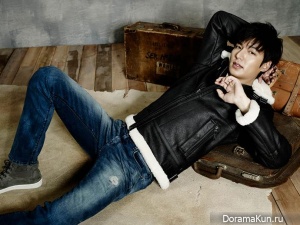 Lee Min Ho для Guess F/W 2014 CF
