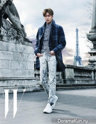 Lee Min Ho для W Korea 2015 Extra