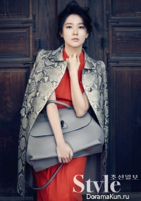 Lee Young Ae для Style Chosun December 2014
