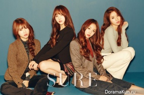 Lovelyz для SURE December 2015