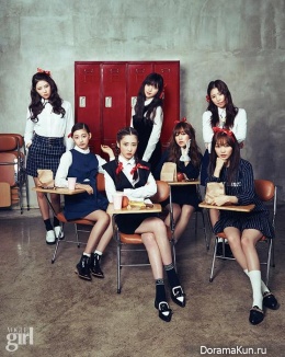 Lovelyz для Vogue Girl January 2015