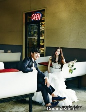 Yoon Sang Hyun, MayBee для Marie Claire Weddings February 2015