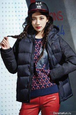 Miss A (Suzy) для MLB F/W 2014 CF Prat 3