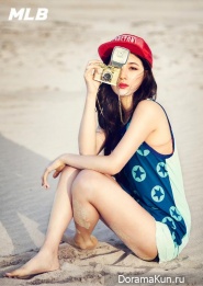 Suzy (Miss A) для MLB Korea Summer 2015 CF