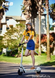 Suzy (Miss A) для MLB Korea Summer 2015 CF