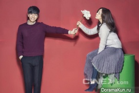 Lee Seung Gi, Moon Chae Won для Cine21 No.986
