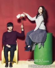 Lee Seung Gi, Moon Chae Won для Cine21 No.986
