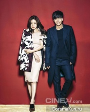 Lee Seung Gi, Moon Chae Won для Cine21 No.986