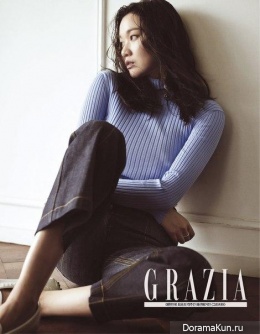 Jang Yoon Joo для Grazia July 2015