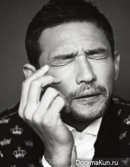 Hwang Jung Min, Yoo Ah In, Jang Yoon Joo для Harper's Bazaar August 2015