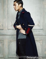 Hwang Jung Min, Yoo Ah In, Jang Yoon Joo для Harper's Bazaar August 2015