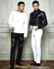 Hwang Jung Min, Yoo Ah In, Jang Yoon Joo для Harper's Bazaar August 2015