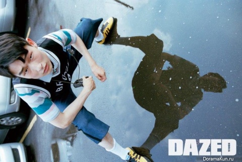 Kim Sang Woo для Dazed October 2015