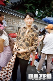 Kim Sang Woo для Dazed October 2015