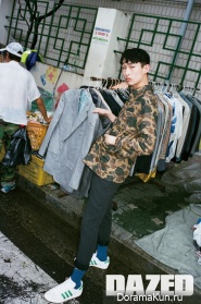 Kim Sang Woo для Dazed October 2015