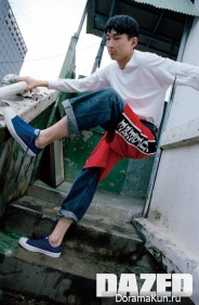 Kim Sang Woo для Dazed October 2015