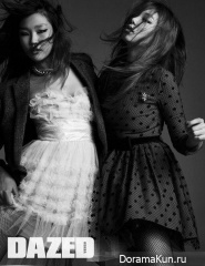Park Hee Hyeon, Lee Ho Jung для Dazed October 2015