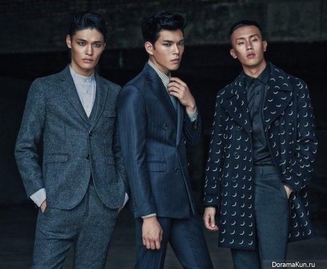Min Joon Ki, Han Seung Soo, Jung Hyuk для GEEK September 2015