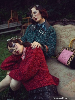 Bae Yoon Young, Song Kyung Ah для Vogue September 2015