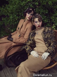 Bae Yoon Young, Song Kyung Ah для Vogue September 2015
