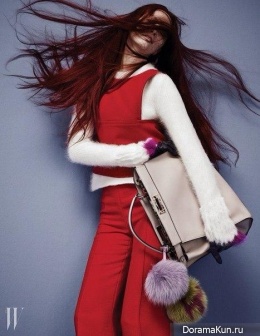 Song Kyung Ah для W Korea August 2015