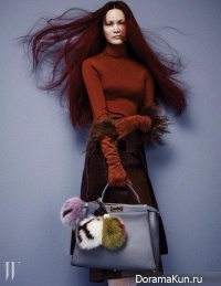 Song Kyung Ah для W Korea August 2015