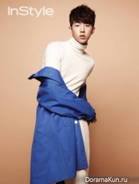 Park Bo Gum, Yoon Kyun Sang, Nam Joo Hyuk для InStyle January 2015