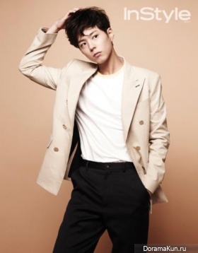 Park Bo Gum, Yoon Kyun Sang, Nam Joo Hyuk для InStyle January 2015