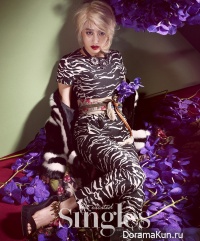 Nicole для Singles January 2014