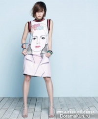 Oh Yeon Seo для Marie Claire Korea April 2014