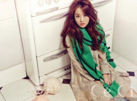 Park Bo Young для CeCi China October 2015 Extra