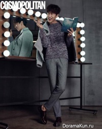 Park Bo Young, Lee Kwang Soo, Lee Chun Hee для Cosmopolitan November 2015