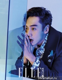 Lee Kwang Soo, Park Bo Young, Lee Chun Hee для Elle November 2015