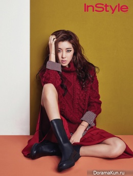 Park Han Byul для InStyle November 2015